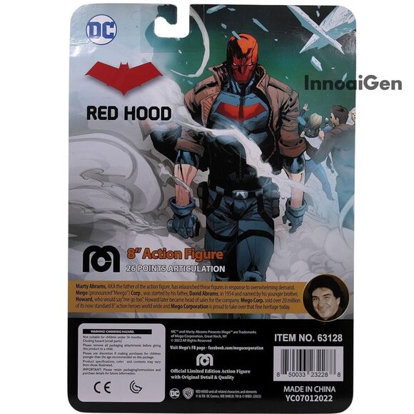 MEGO Action Figure Heroes World Greatest Red Hood 8 Fast Shipping - Picture 4 of 5